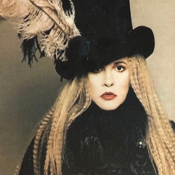 STEVIE NICKS Classic Feather Boa 8X10 Framed Photo - Picture 3 of 5